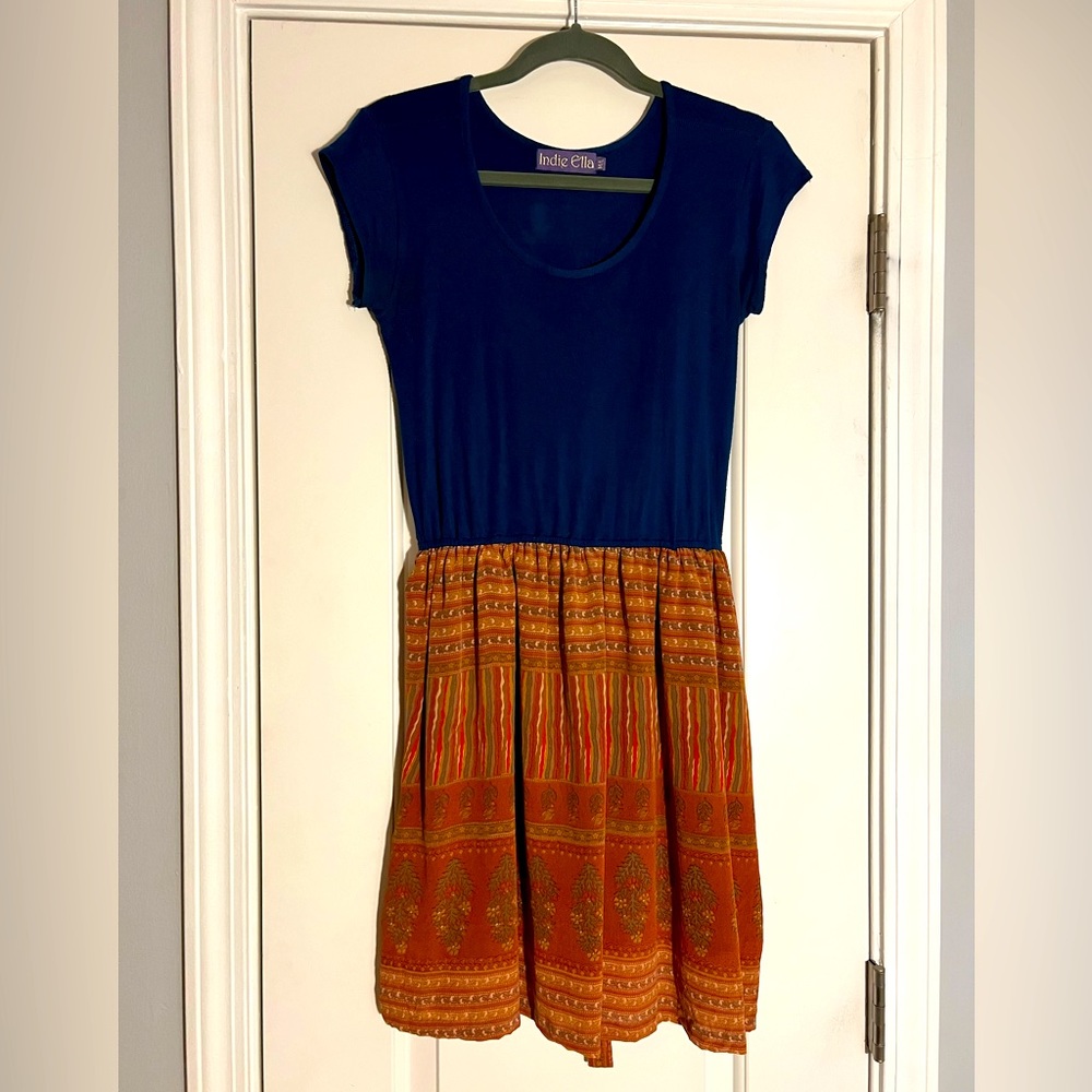 Indie Ella Upcycled Silk Sarie Dress
